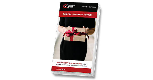 Bribery prevention booklets