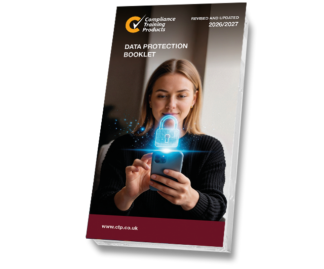 Product image showing data protection booklets
